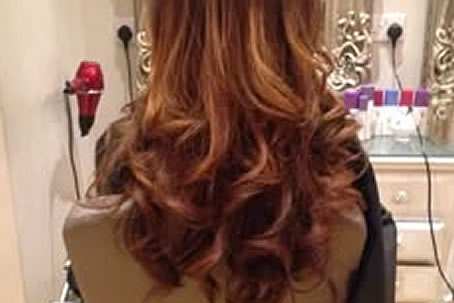 Curly Wavy Blow Dry